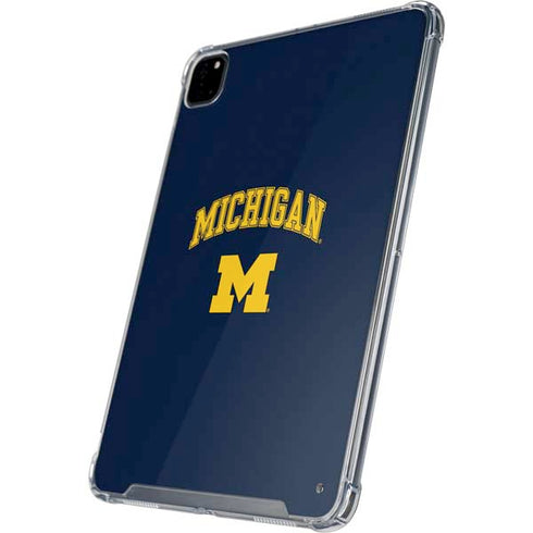 University of Michigan M iPad Pro 12.9in (2020) Clear Case
